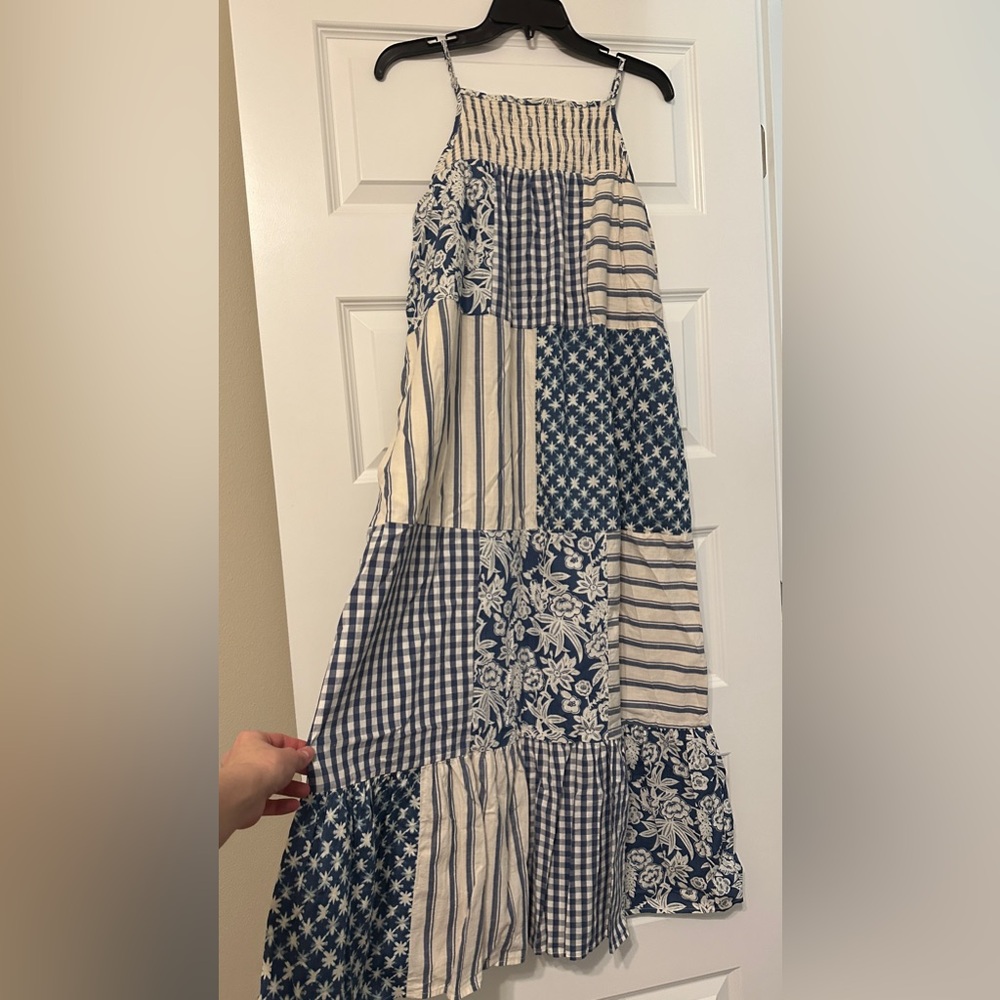 Patchwork style dress